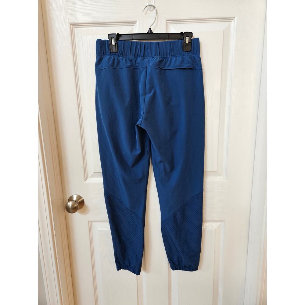 Under Armour Women's Small Sport Woven Jogger Pants Blue Drawstring Stretch - Picture 2 of 11